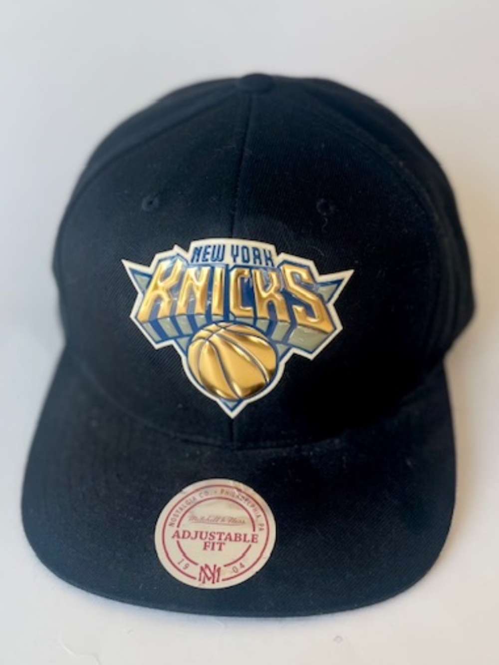 Mitchell & Ness New York Knicks "Fools Gold" Snapback Hat